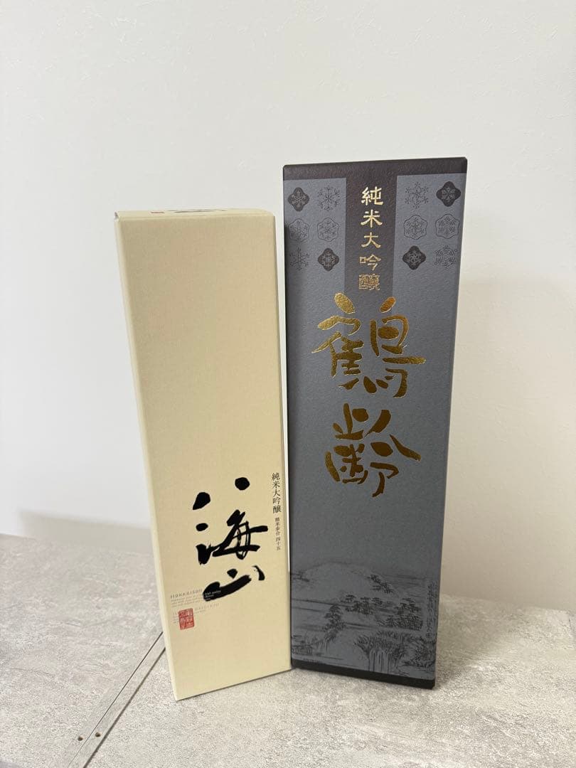 八海山 純米大吟醸 1.8L / 鶴齡 純米大吟醸 1.8L