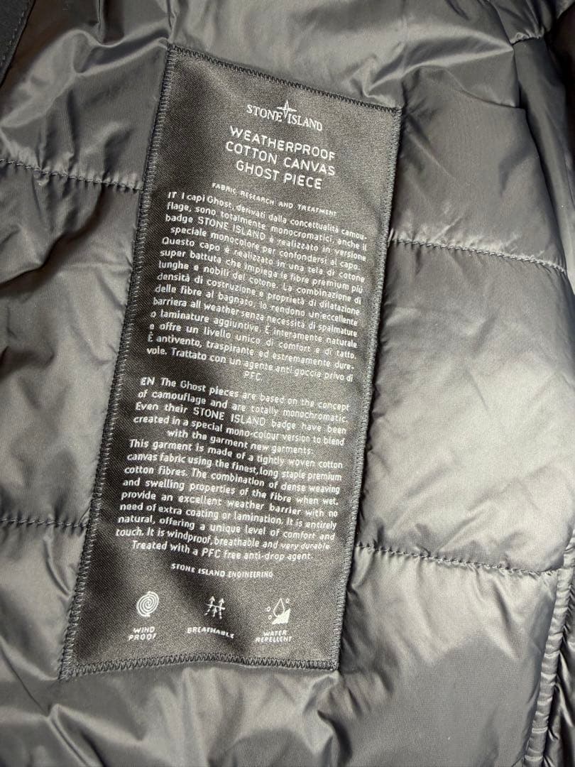 定価28万 24aw STONE  GHOSTジャケット未使用級
