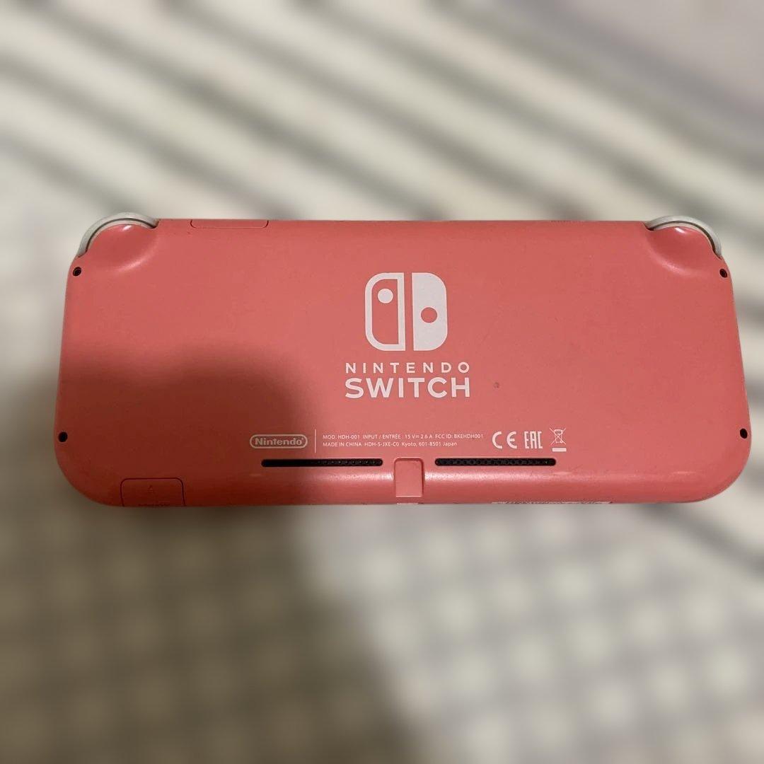 switchライト　ピンク　ジャンク品