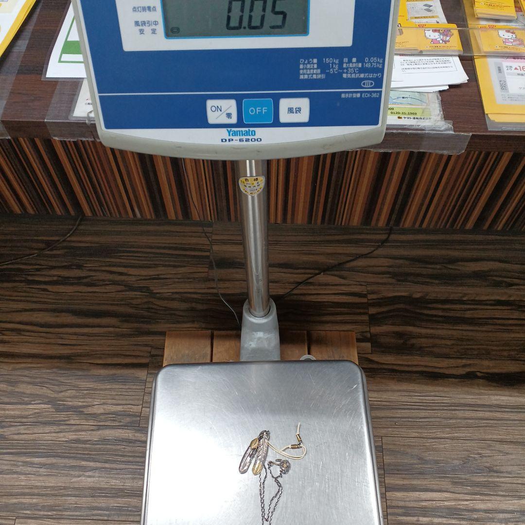 ゴローズフェザー上金 下金ネックレス