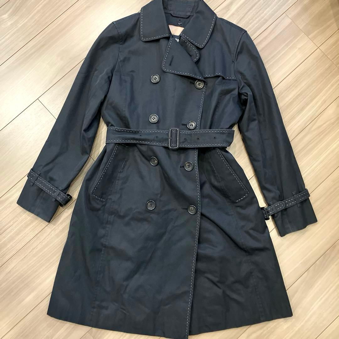BERBERRY LONDON バーバリー トレンチコート ブラック ライナー付