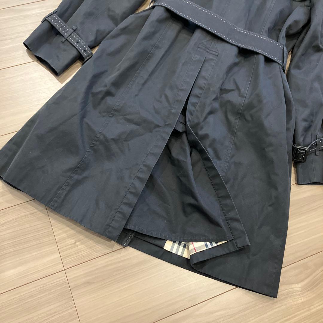 BERBERRY LONDON バーバリー トレンチコート ブラック ライナー付