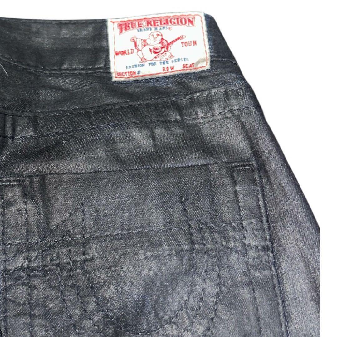 「へり」TRUE RELIGION coating denim