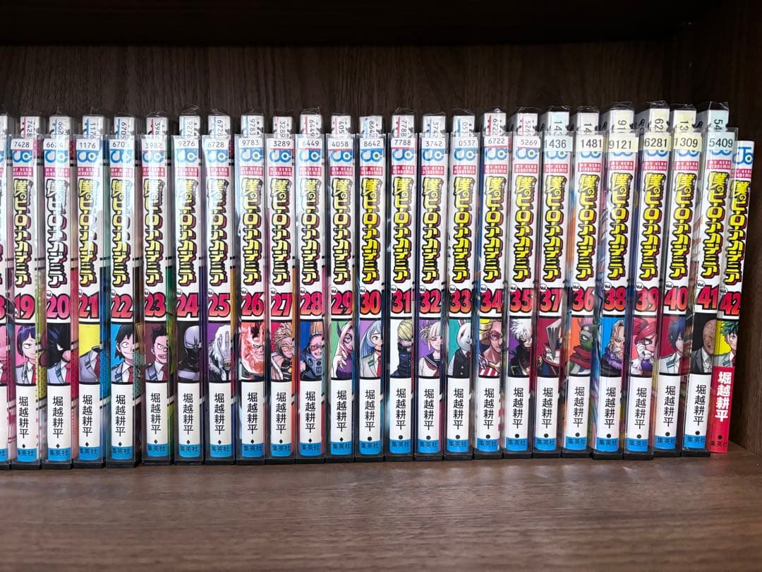 僕のヒーローアカデミア 全巻（1〜42巻） レンタル落ち