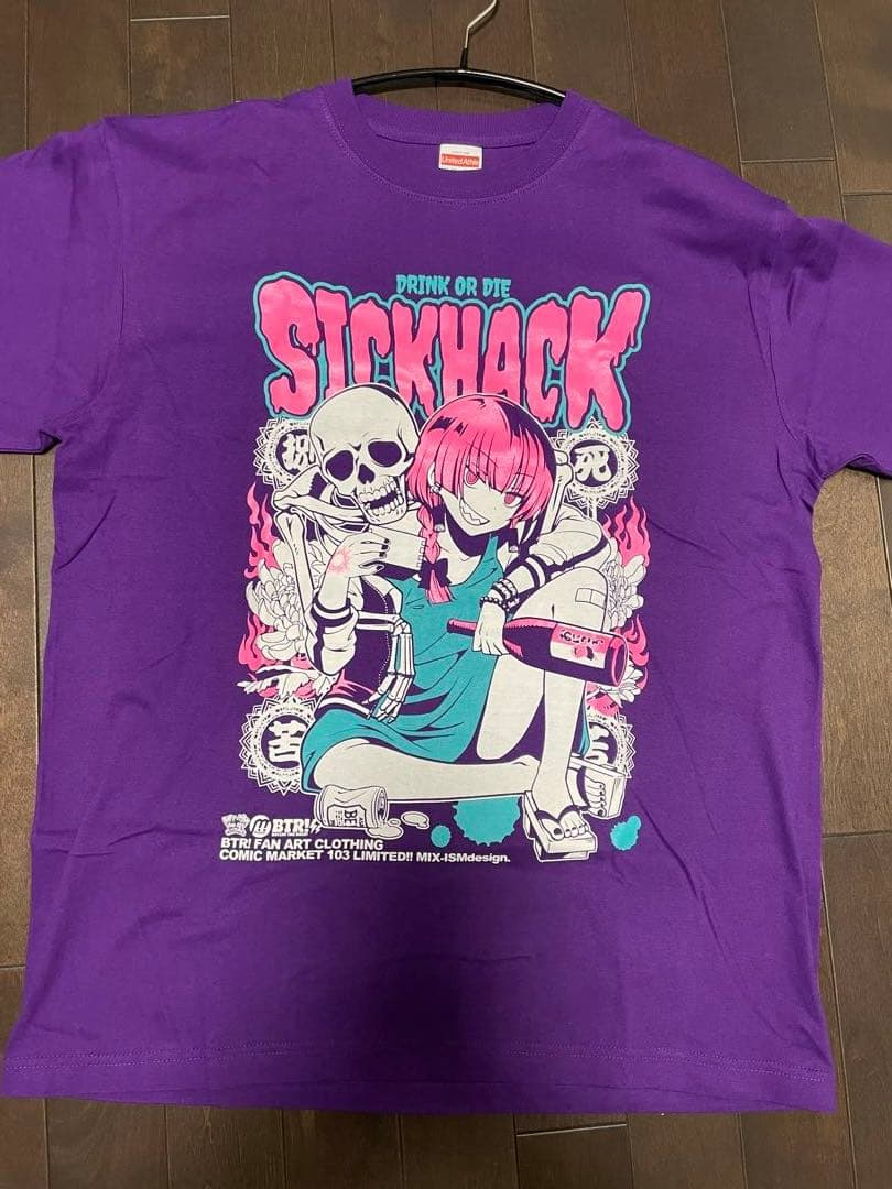 ★*★様 Rare T-shirt \"SICKHACK\" Comiket C10
