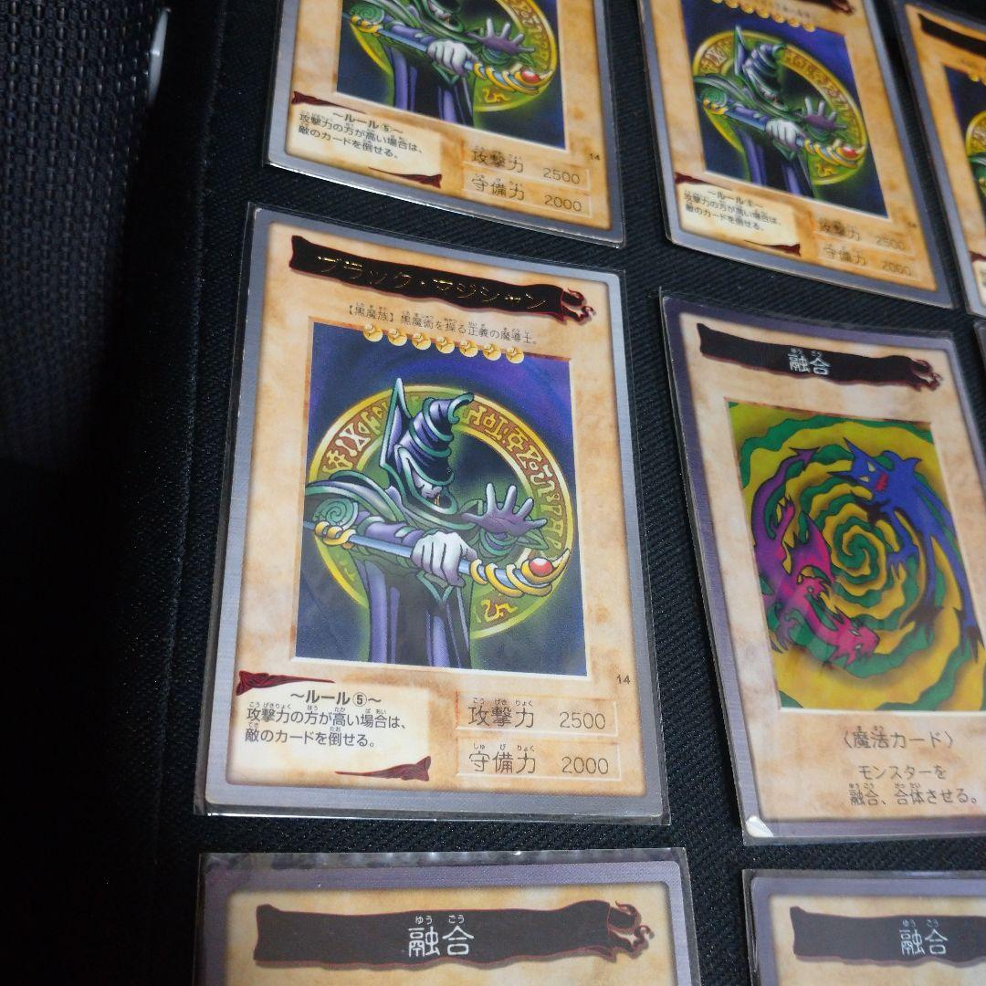 ア*ー様 BANDAI版 遊戯王 モンスターカードまとめ売り19枚状態悪い