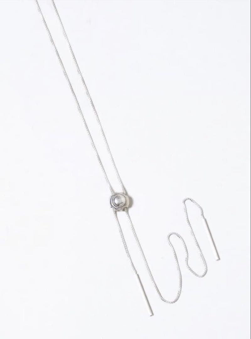 OX JEWELRY Silver Loop Tie シルバーループタイ