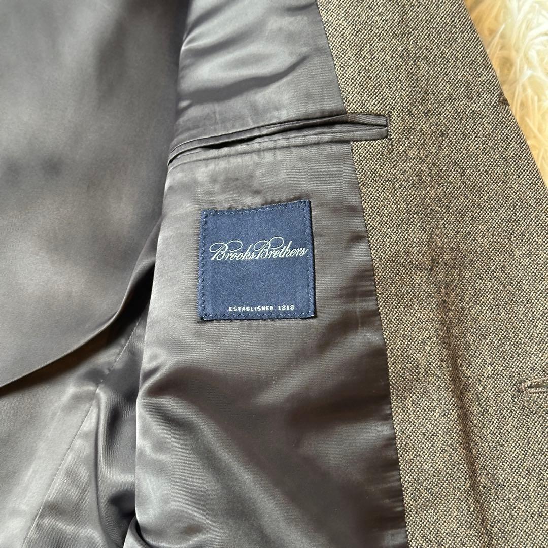 Brooks Brothers テーラードジャケット ツイード L相当 ブラウン