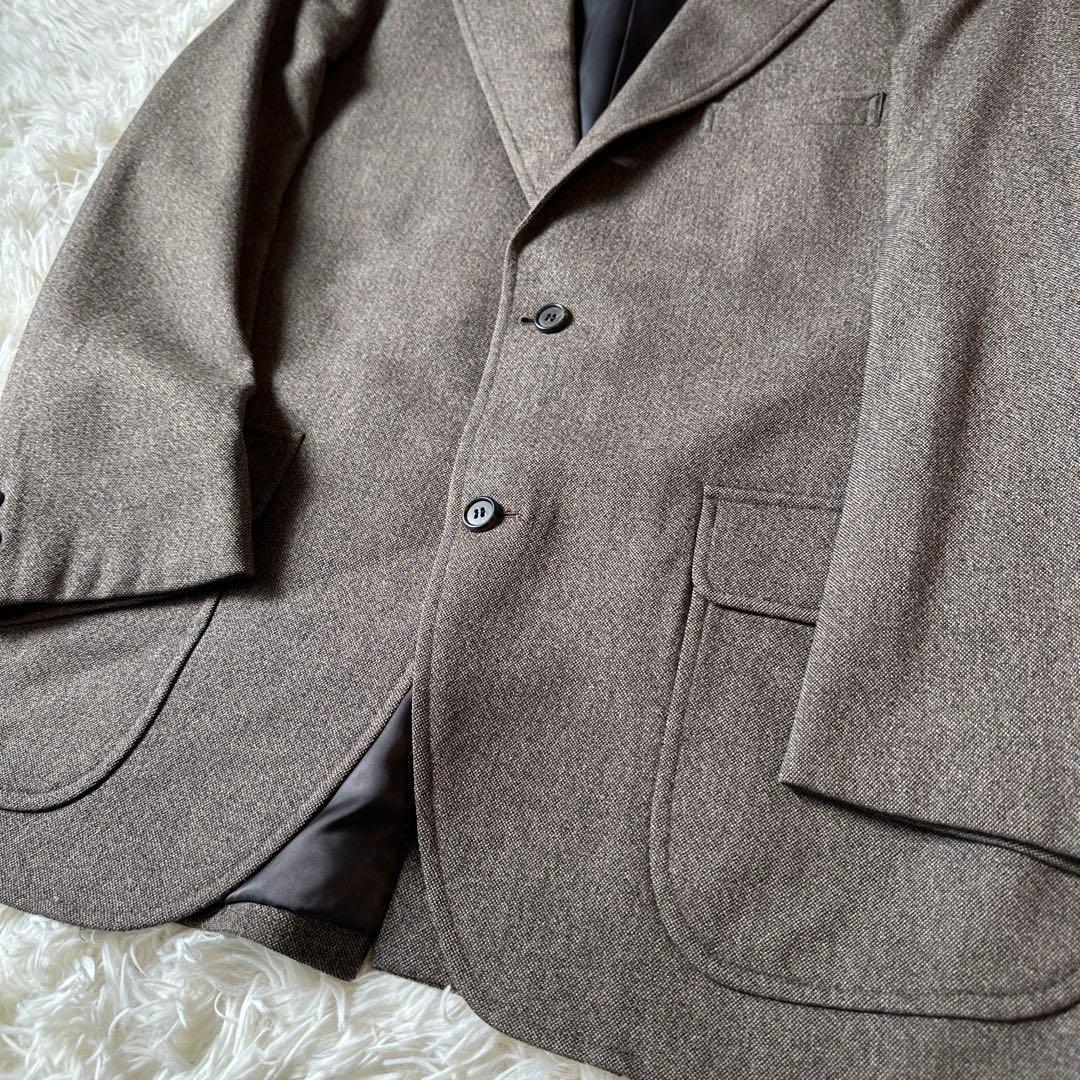Brooks Brothers テーラードジャケット ツイード L相当 ブラウン