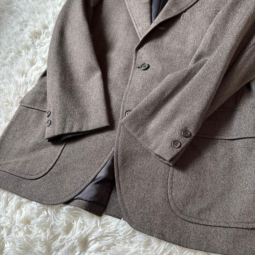 Brooks Brothers テーラードジャケット ツイード L相当 ブラウン