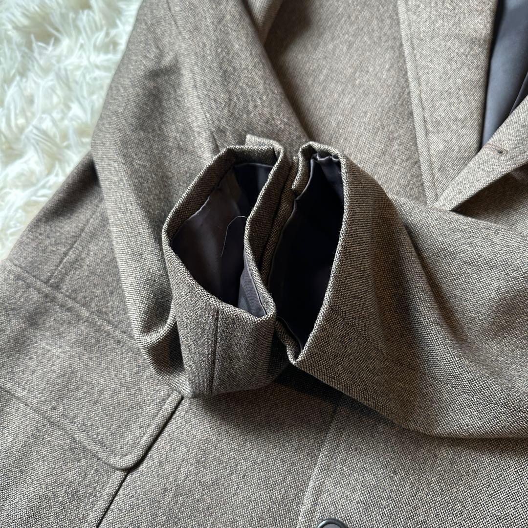 Brooks Brothers テーラードジャケット ツイード L相当 ブラウン
