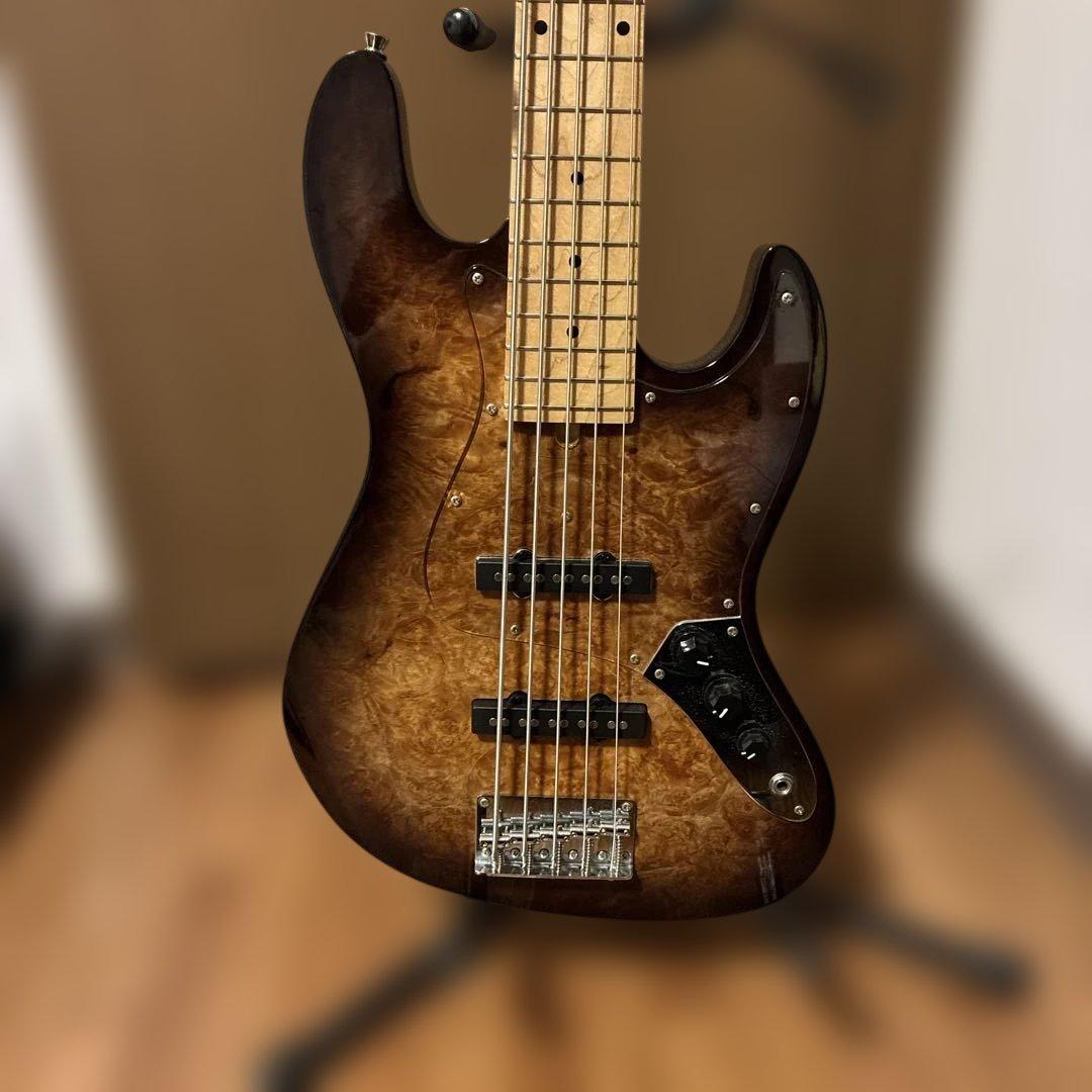Bacchus エレキベース 5弦　WL534S-BM/M