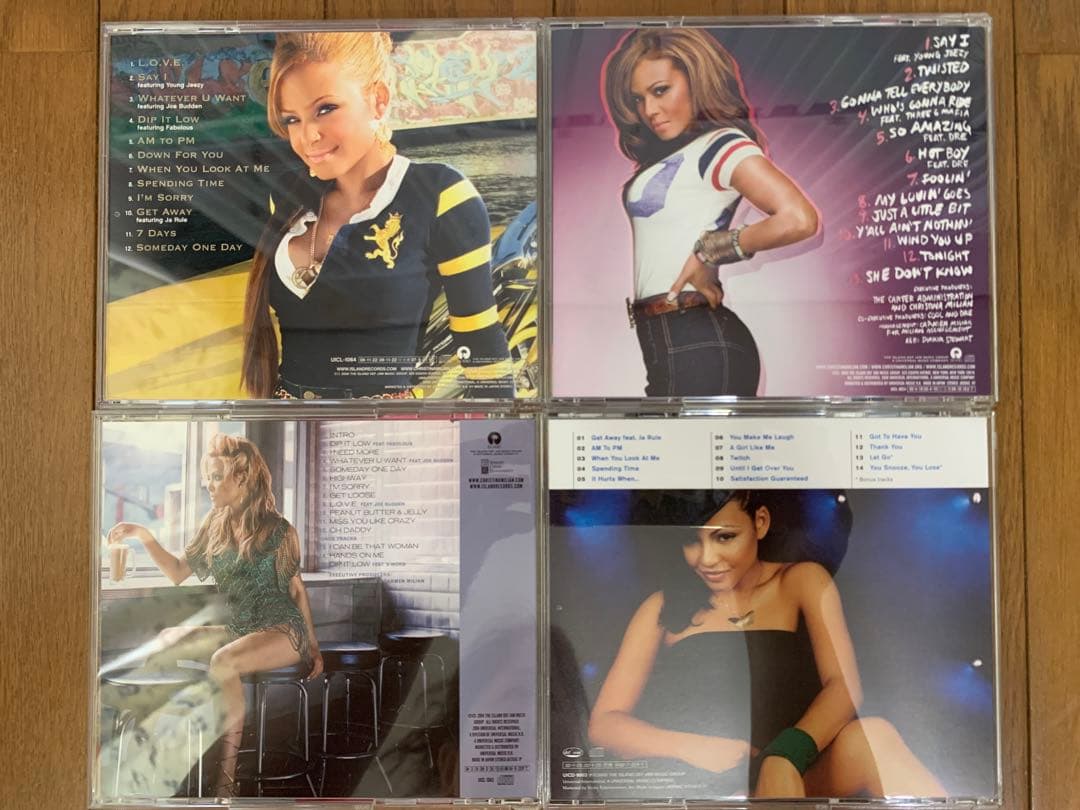 CHRISTINA MILIAN（クリスティーナ•ミリアン）国内版アルバム4枚
