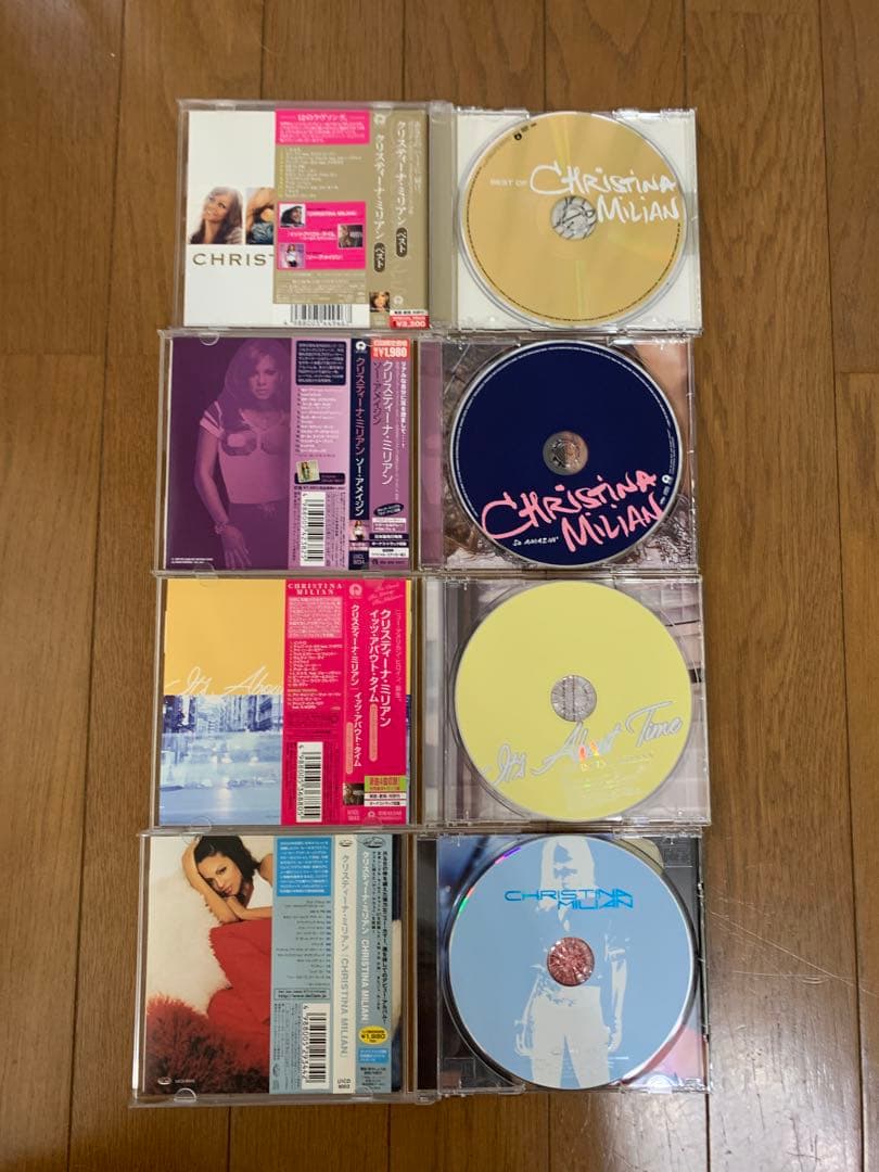 CHRISTINA MILIAN（クリスティーナ•ミリアン）国内版アルバム4枚