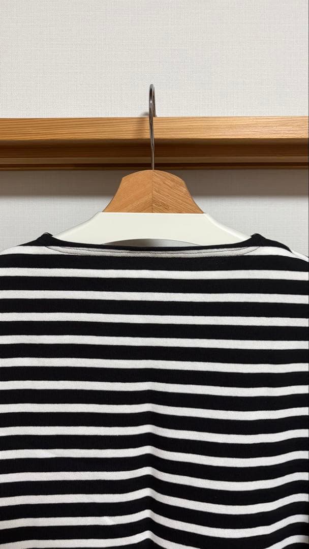 美品 オーシバル バスクシャツ ボーダー 半袖 B373-R