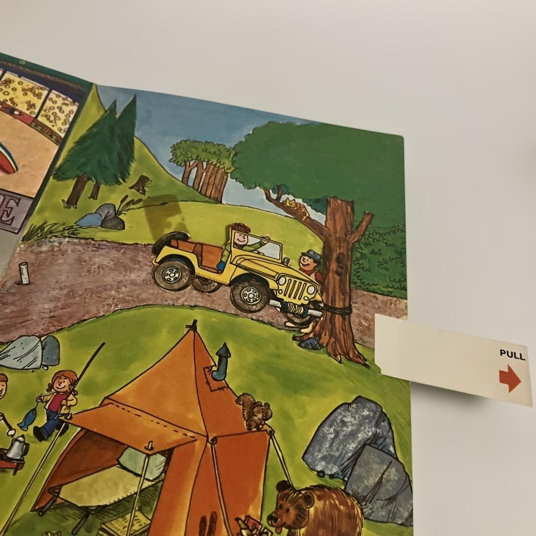 仕掛け絵本　POP-UP BOOK OF CARS　1976年