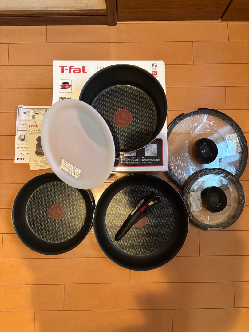 T-fal インジニオ・ネオ パプリカレッド セット7