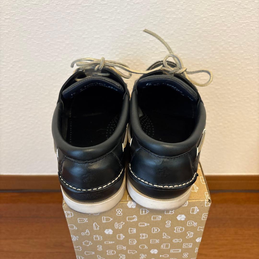 靴 Brooks Brothers Leather Boat Shoes