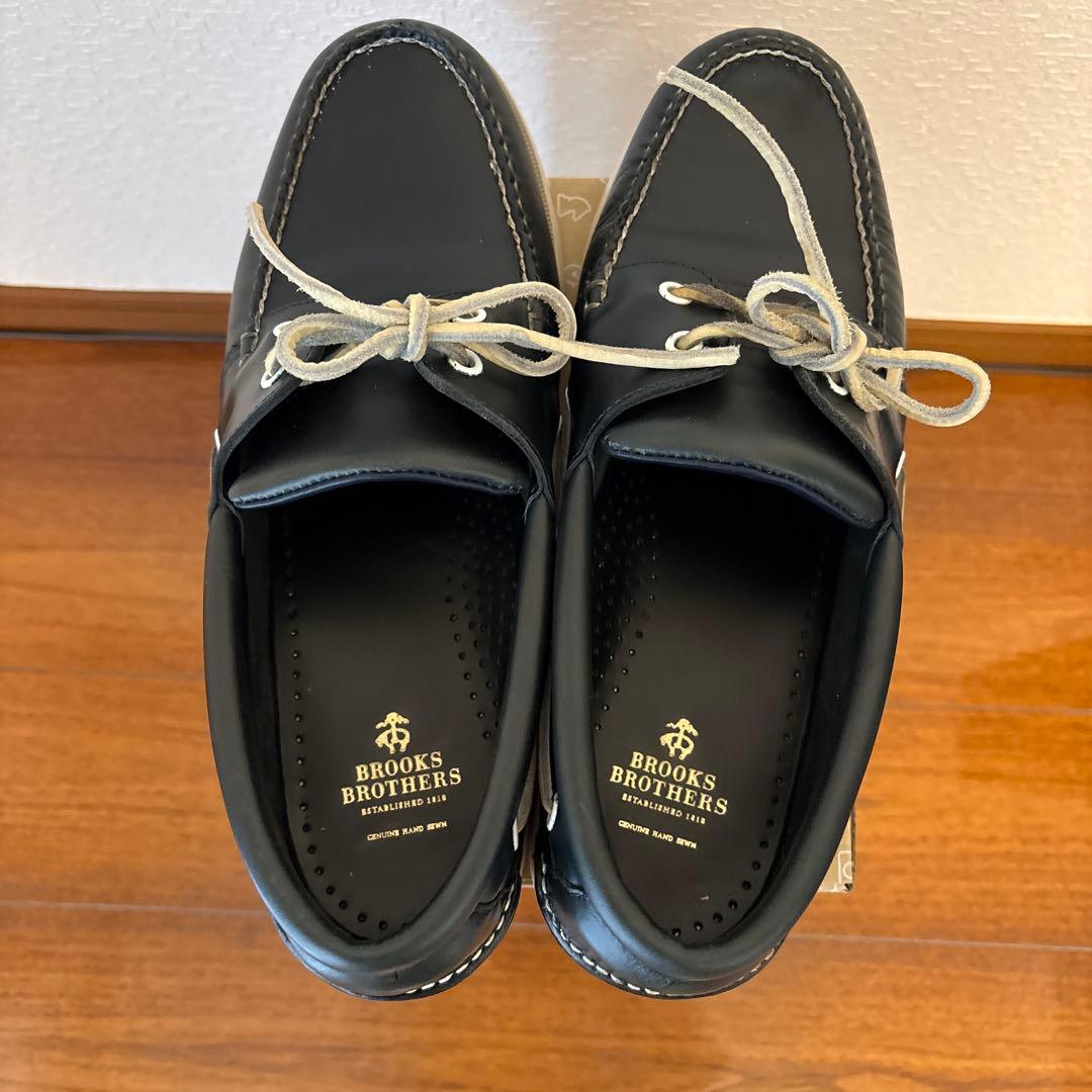 靴 Brooks Brothers Leather Boat Shoes
