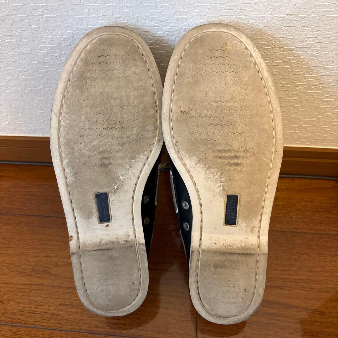 靴 Brooks Brothers Leather Boat Shoes