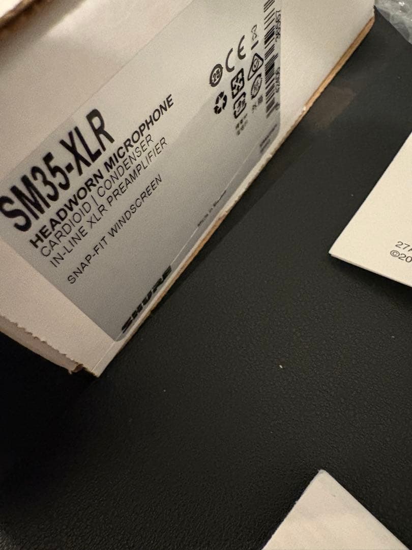 SHURE sm35xlr ヘッドセットマイク RPMプリアンプSET プロ仕様