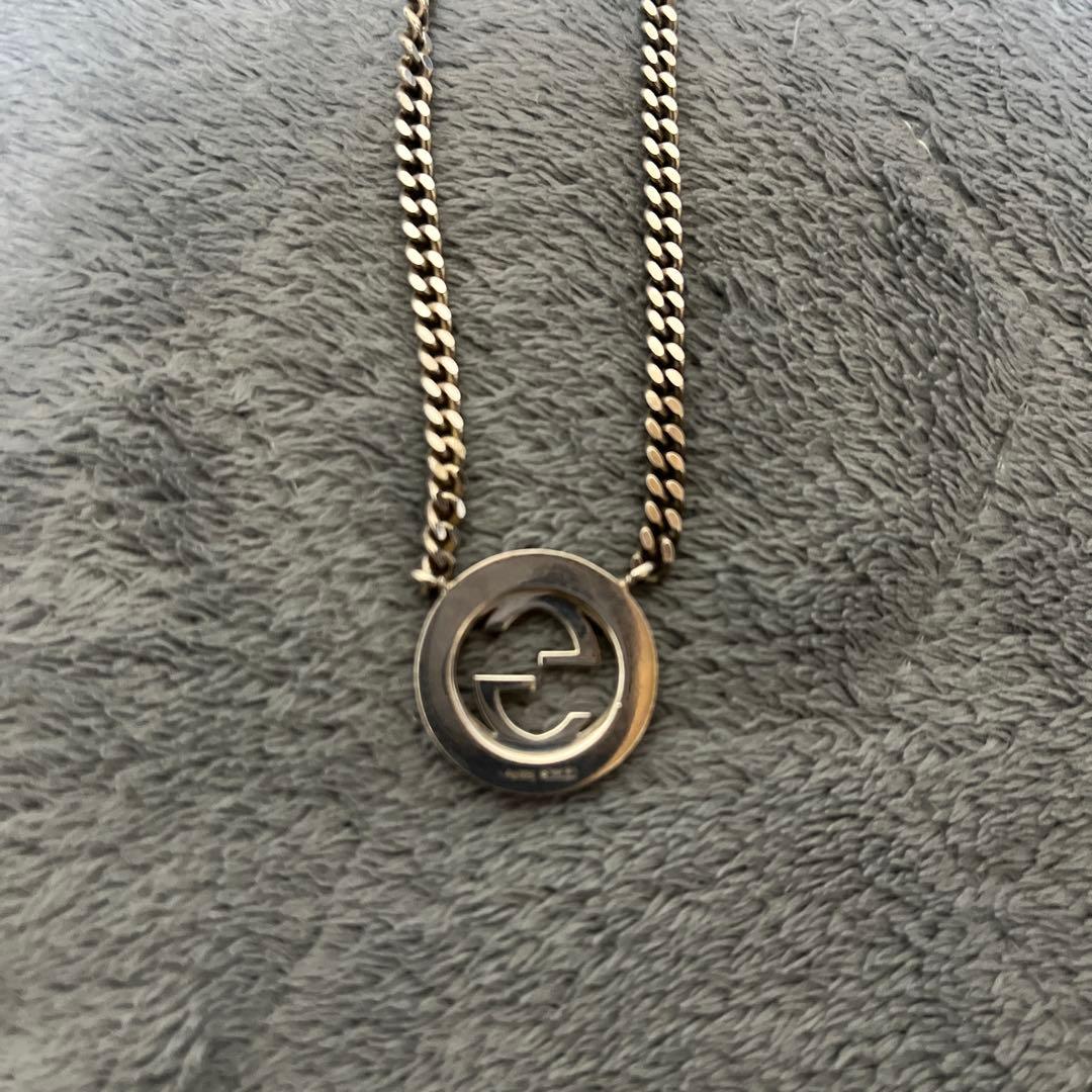 GUCCIインターロッキングGネックレスSV925