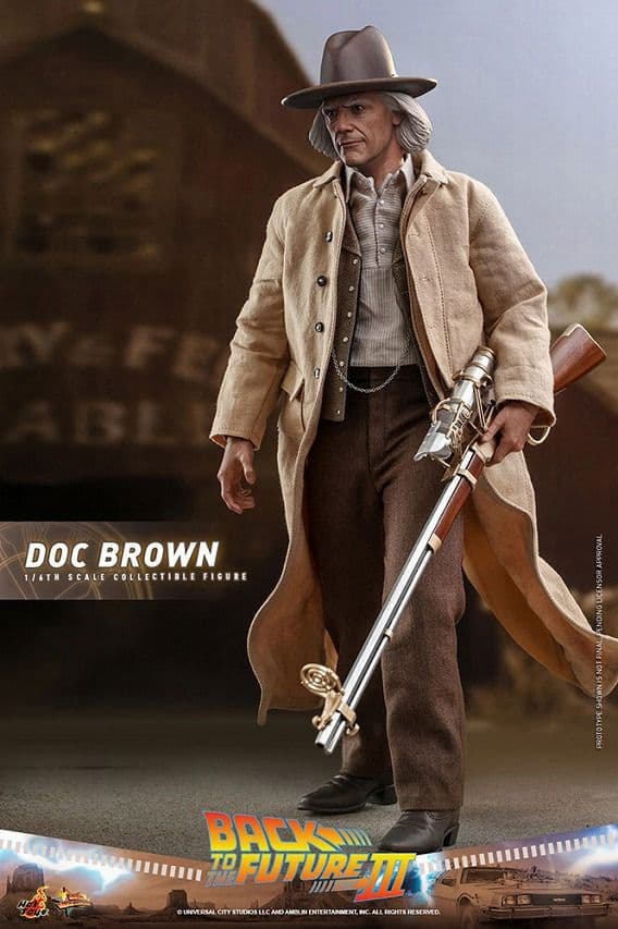 が*る様 ホットトイズ1/6 バック・トゥ・ザ・フューチャー ドクのライフル