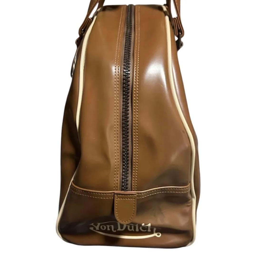 Von Dutch ボンダッチ バッグ ボストンバッグ ヴィンテージ　型崩れあり