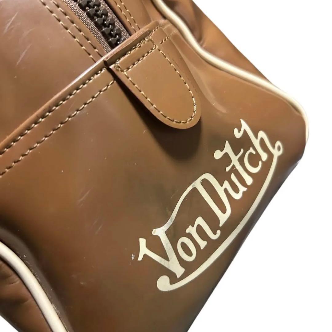 Von Dutch ボンダッチ バッグ ボストンバッグ ヴィンテージ　型崩れあり