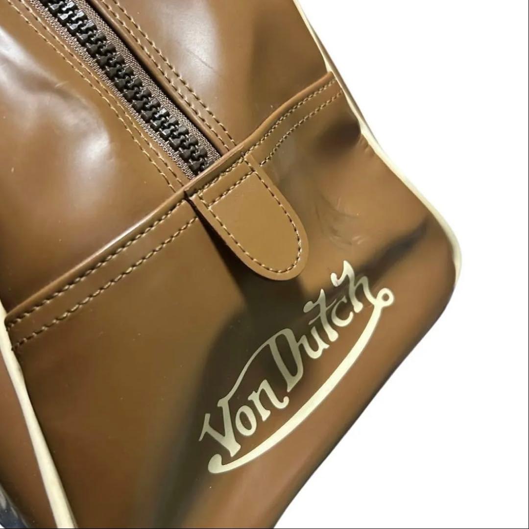 Von Dutch ボンダッチ バッグ ボストンバッグ ヴィンテージ　型崩れあり