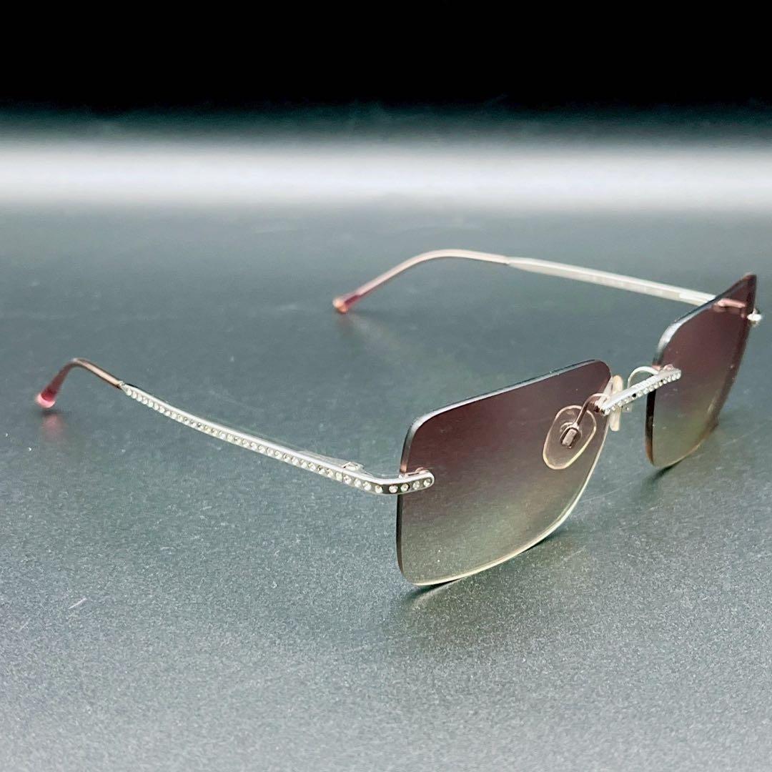 た*や様 CHANEL archive sunglasses rim less
