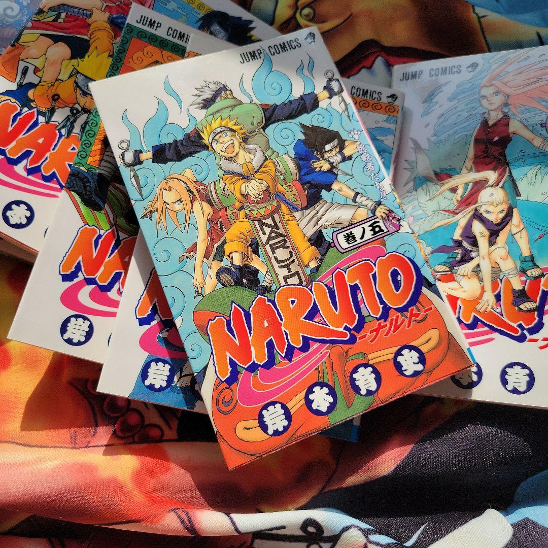 希少、初版NARUTO 1-6巻 セット