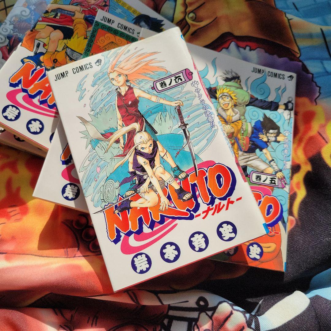 希少、初版NARUTO 1-6巻 セット