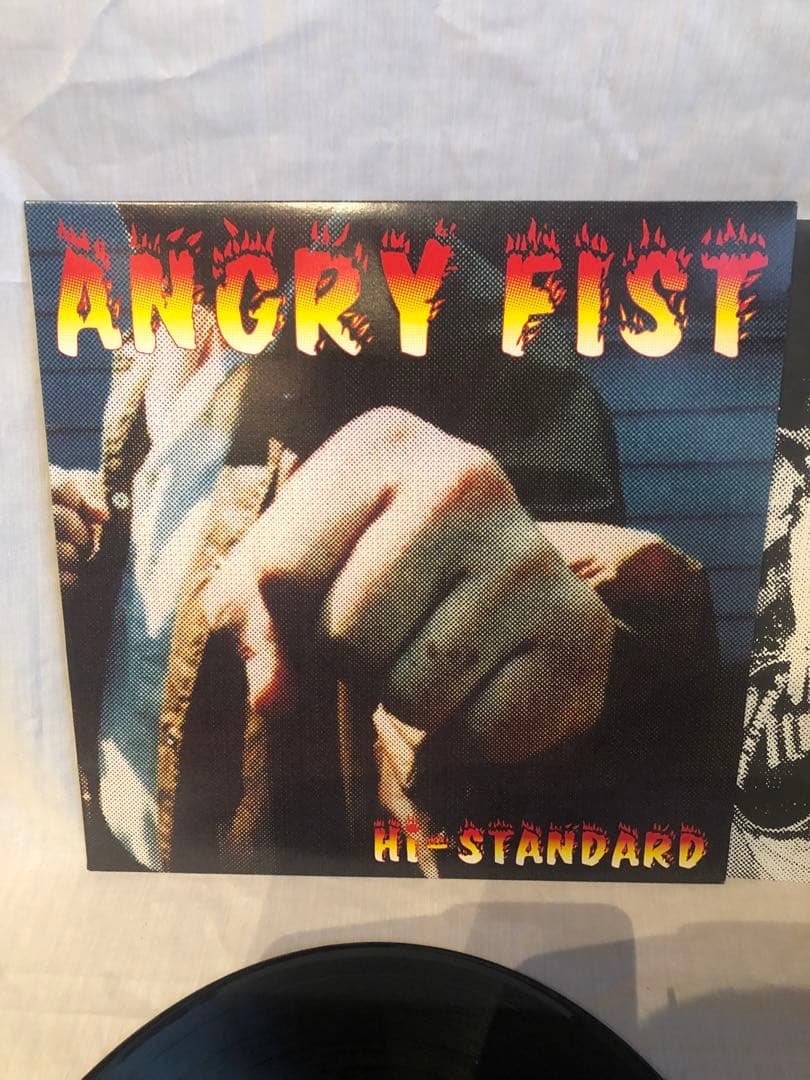 P*T様 名盤　当時物　Hi-STANDARD angry fist レコード