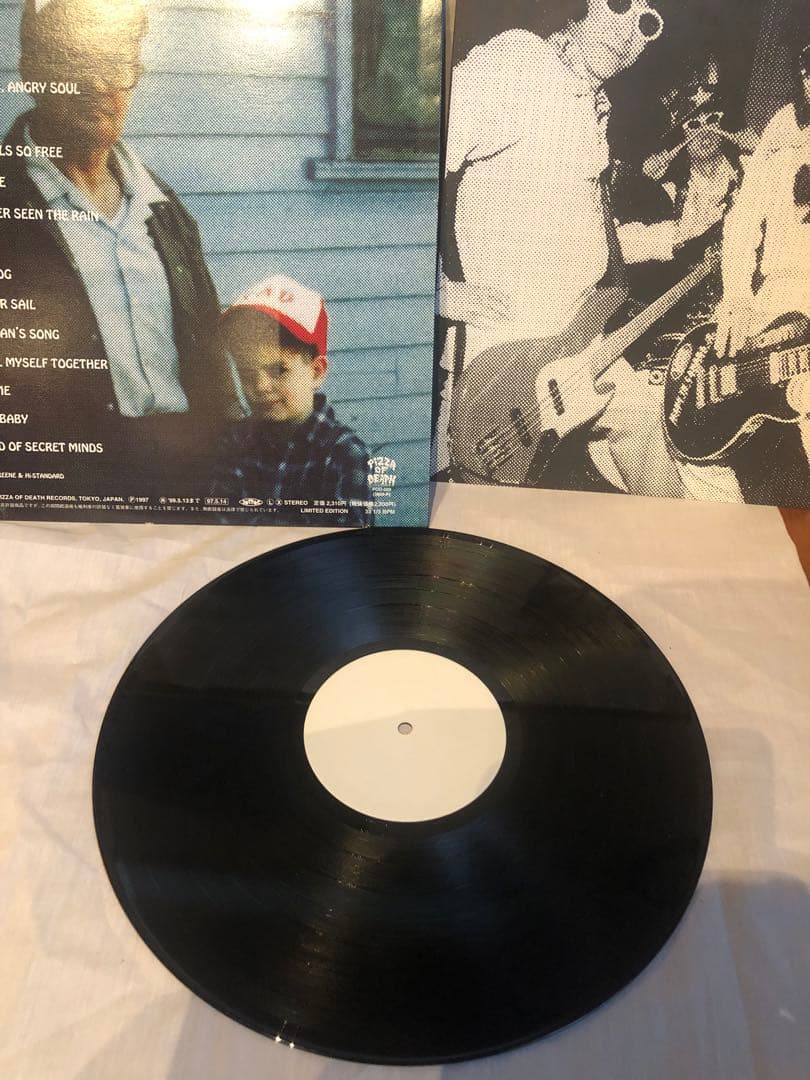 P*T様 名盤　当時物　Hi-STANDARD angry fist レコード