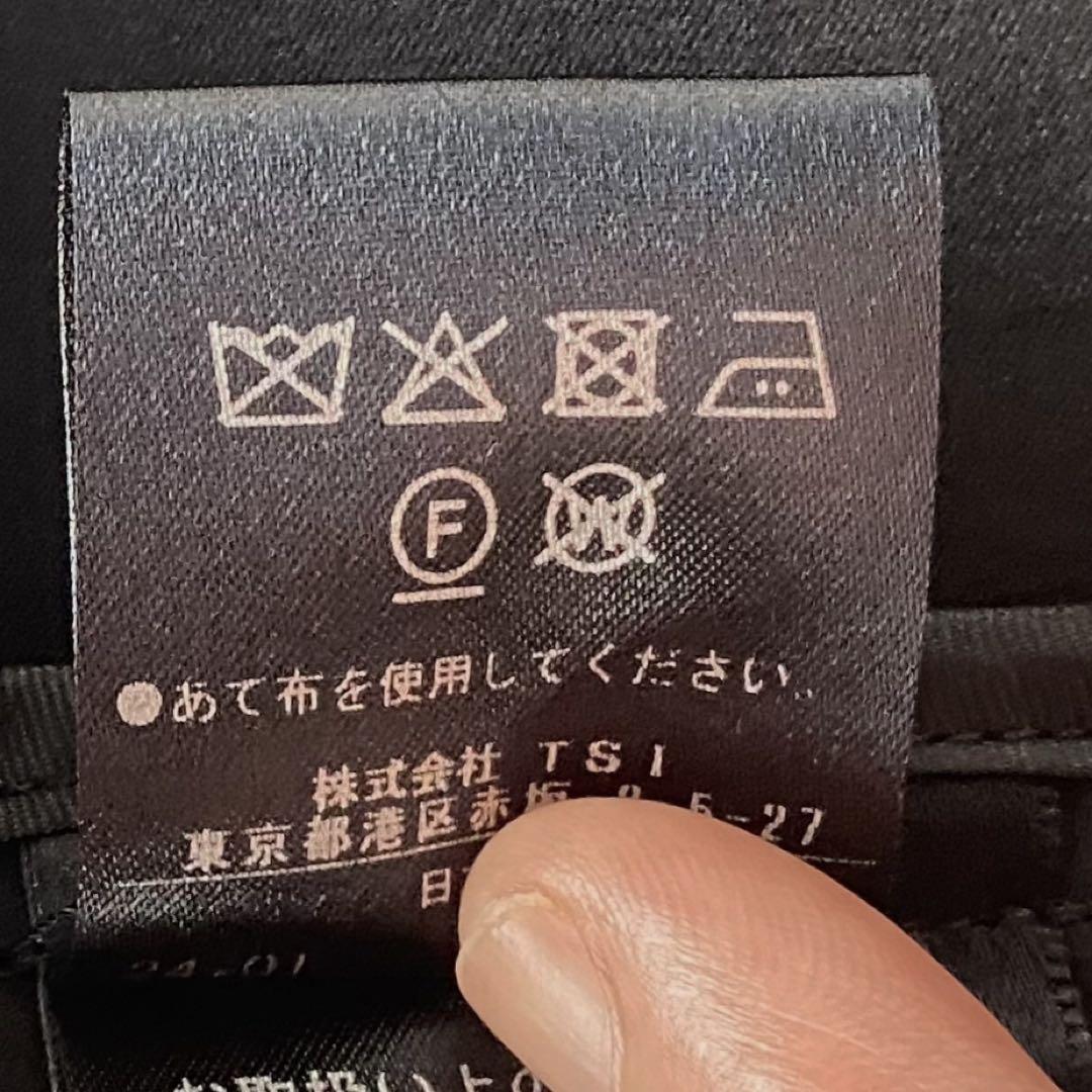 【24SS/未使用近】アドーア ハイゲージストレッチジャケット 黒 38