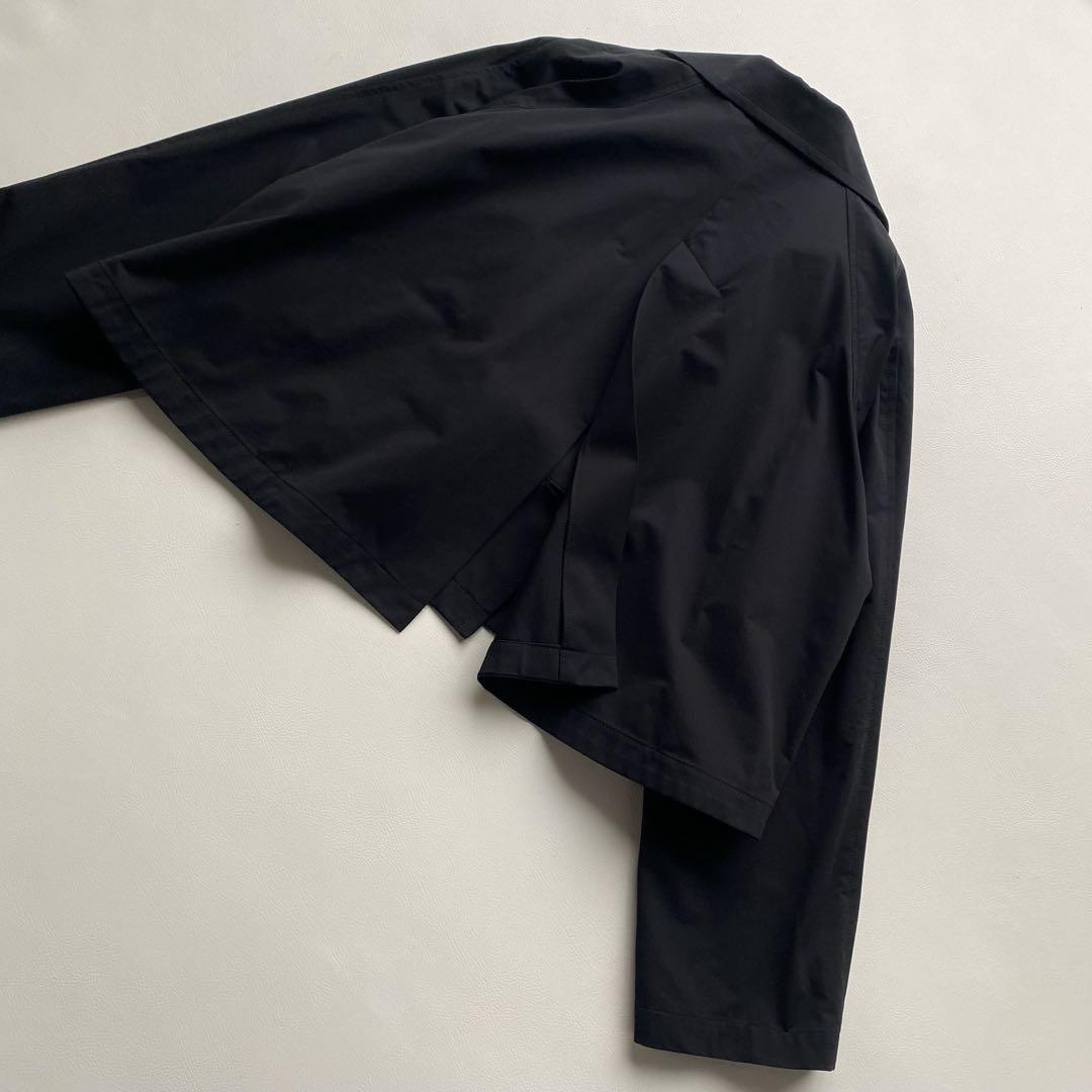 【24SS/未使用近】アドーア ハイゲージストレッチジャケット 黒 38
