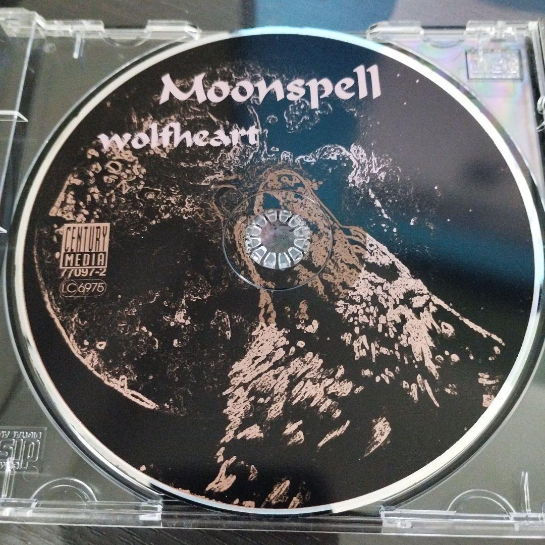 MOONSPELL / WOLFHEART 初期EU盤 77097-2