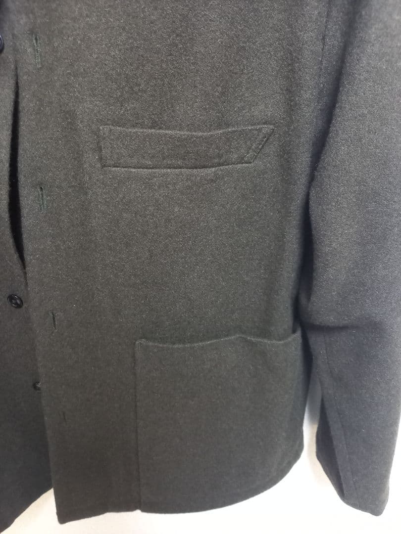 STILL BY HAND カバーオール 48 メルトン ダークブラウン