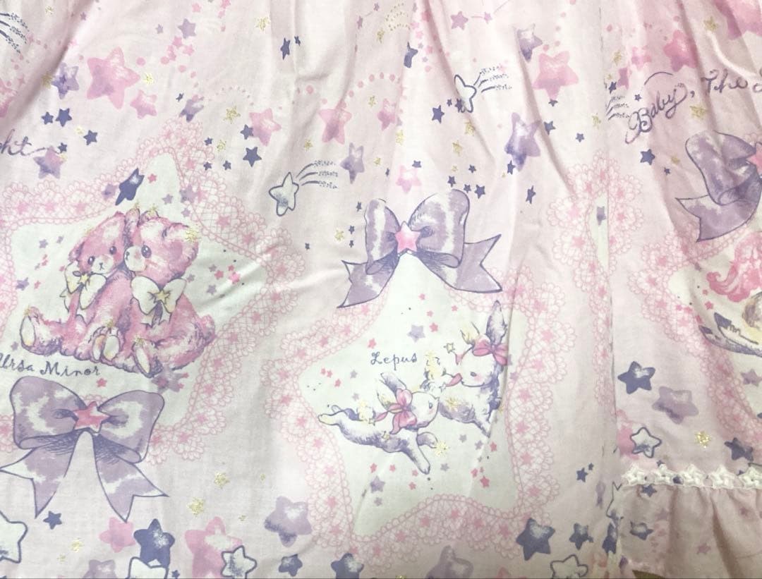 す*☆様 BABY キラキラ星座とコンペイトウのお星様柄 JSK