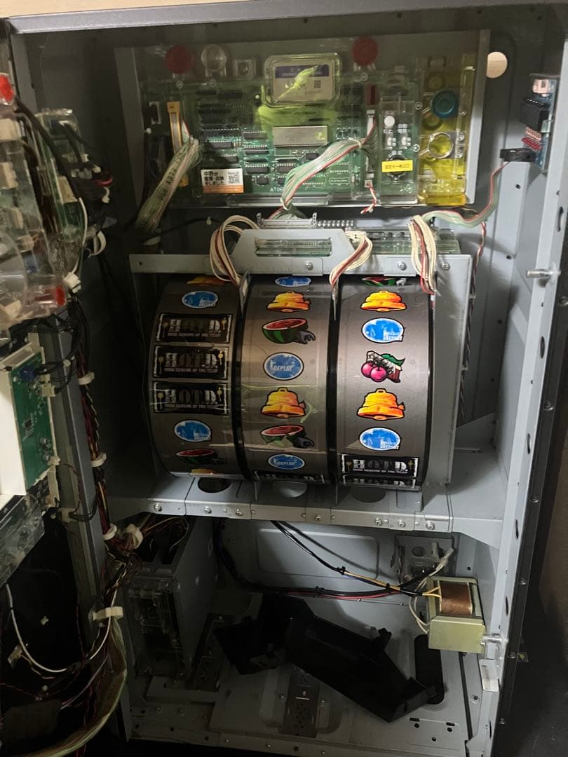 【要説明】学園黙示録パチスロ実機•クイック電源&無段階ボリューム付き