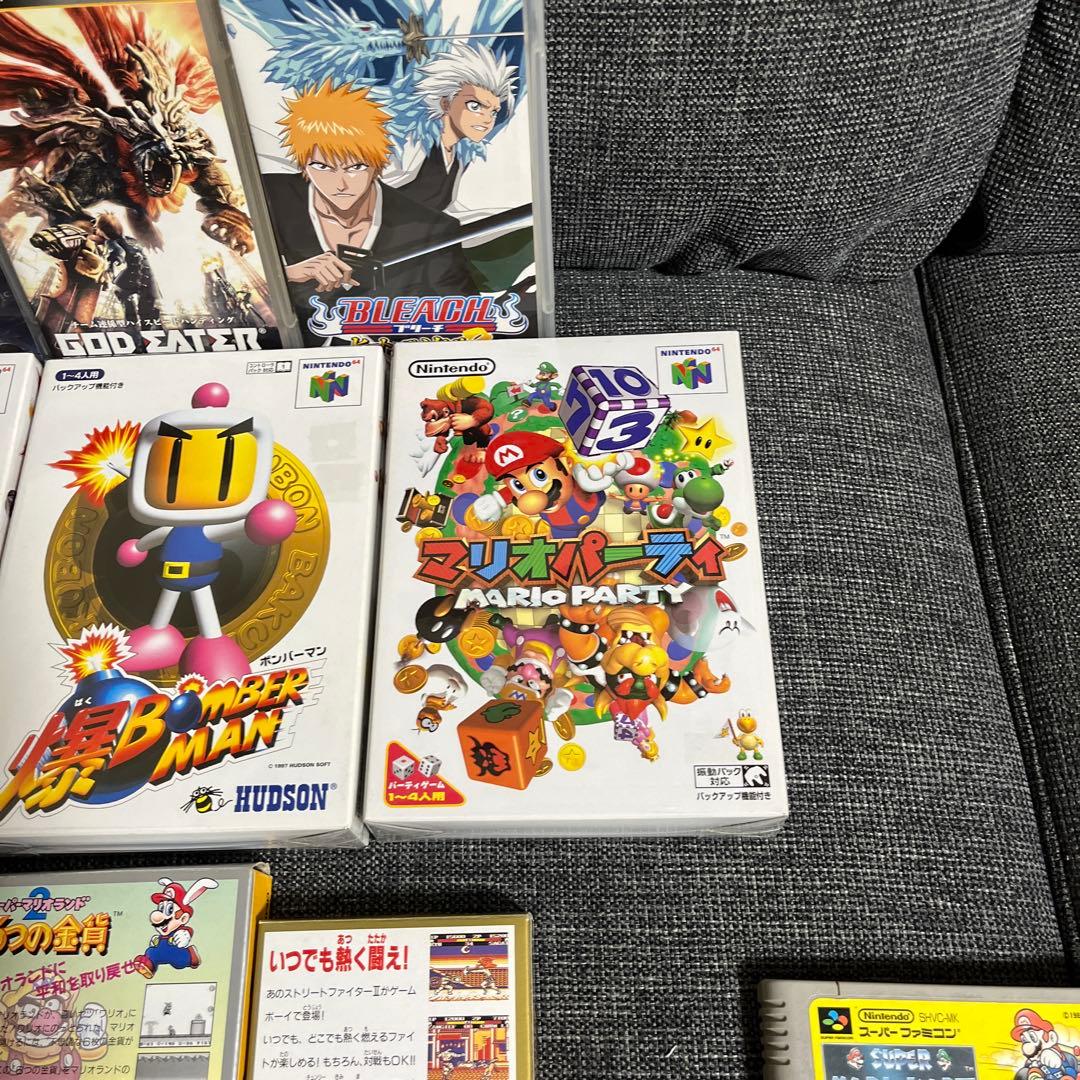 レトロゲーム　64 スーファミ　ゲームボーイ　PSP PS まとめ売り