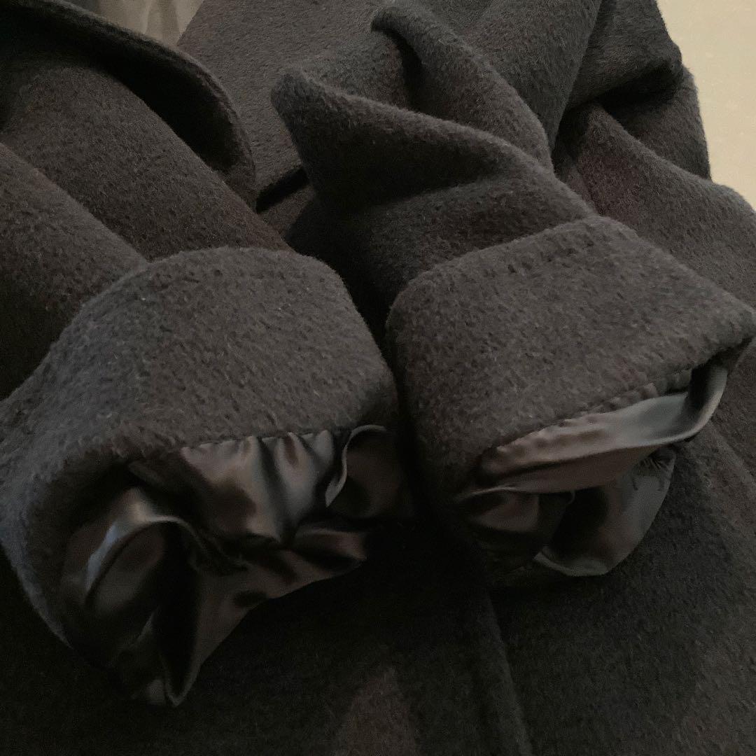 最終！Max Mara マニュエラ　ダークネイビー　キャメル100％コート