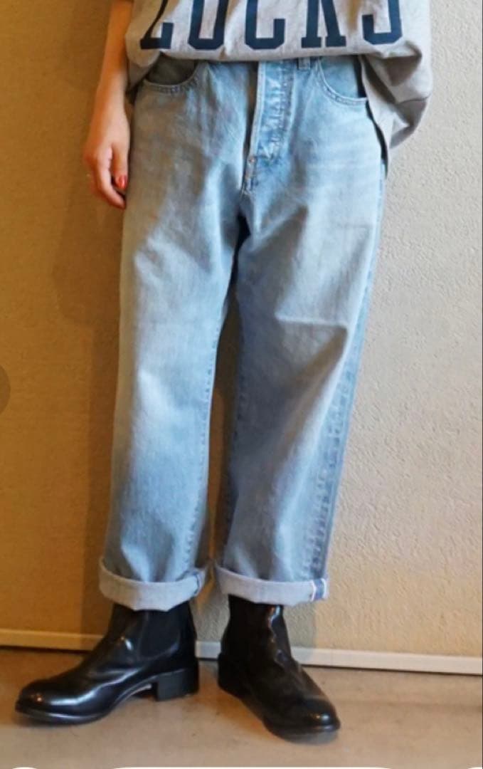 【新品タグ付】journal standard luxeデニムワイドストレート
