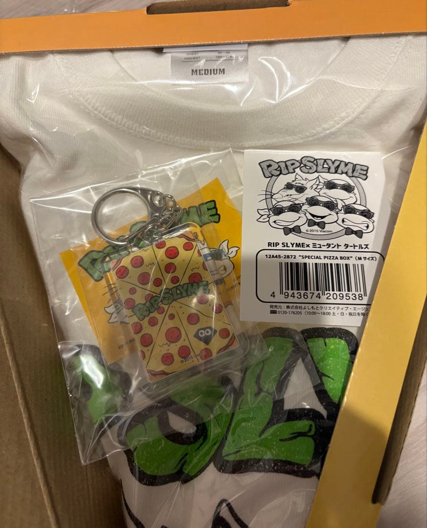 リップスライム RIP SLYME ミュータントタートルズ TシャツM