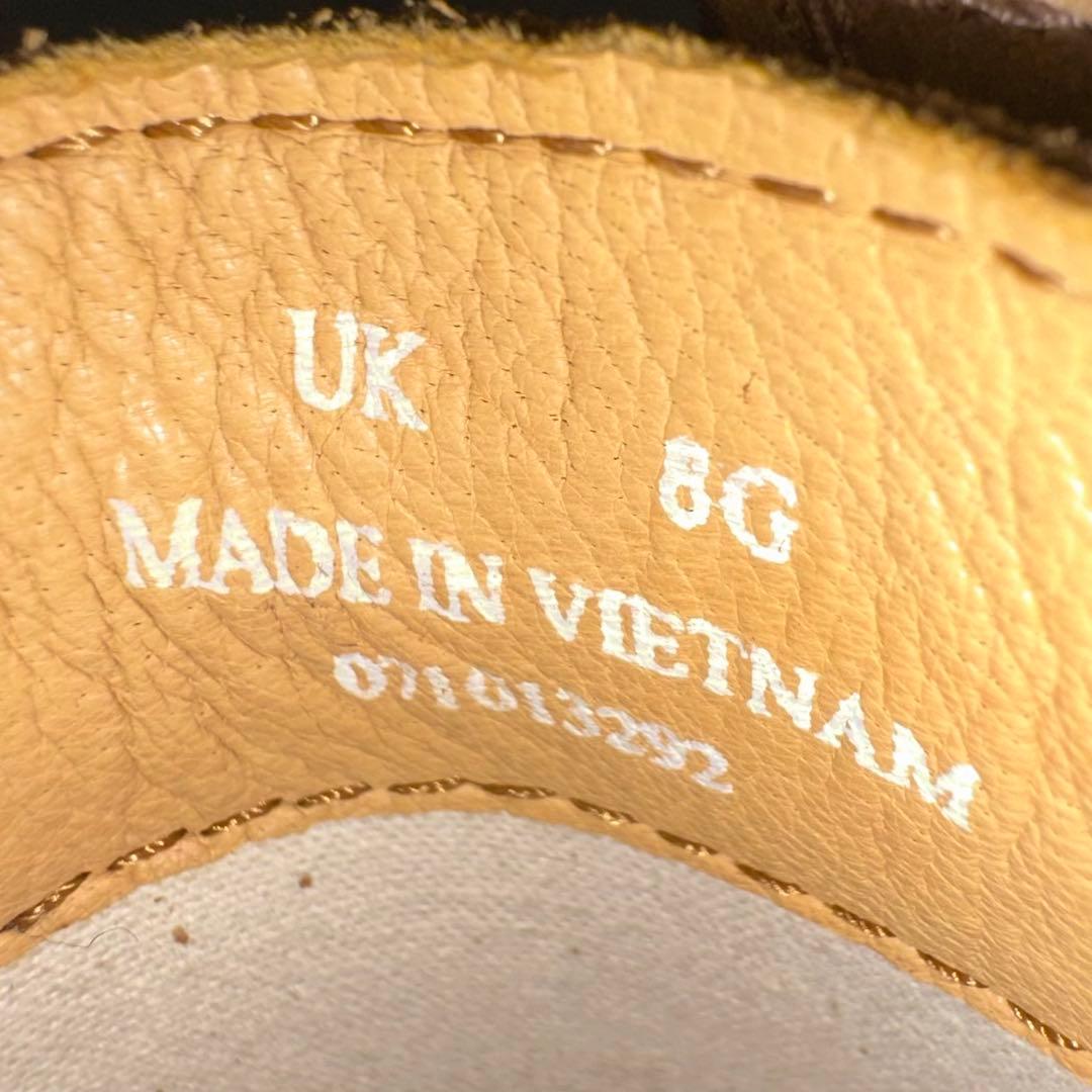 美品 クラークスオリジナルズ　ナタリー　モカシン スエード オークウッド UK8