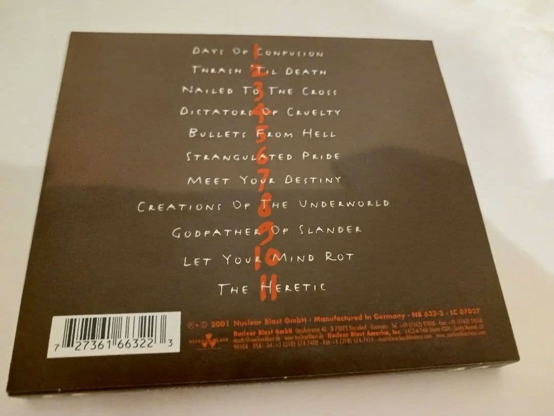 【未開封CD】Destruction The Antichrist