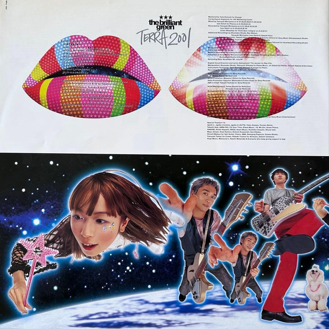 the brilliant green『TERRA 2001』LP レア 盤
