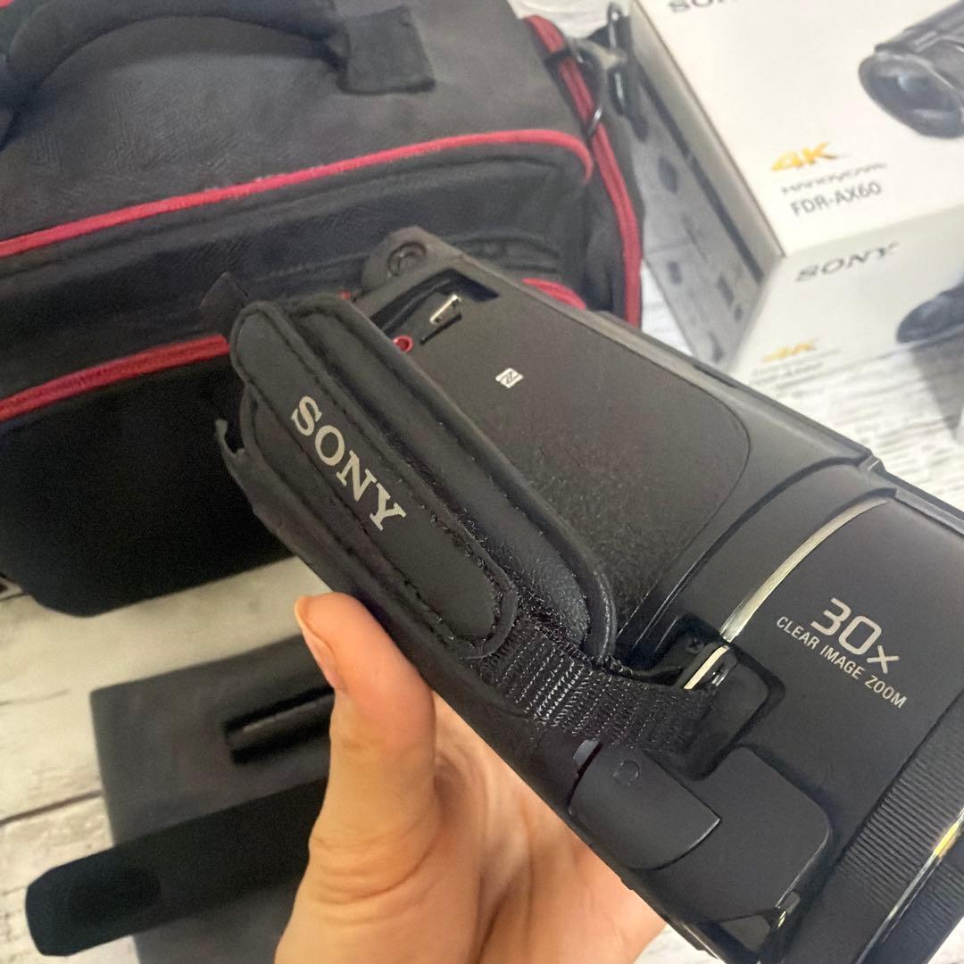 値下げ！美品☆Sony FDR-AX60 4K ハンディカム　豪華セット☆