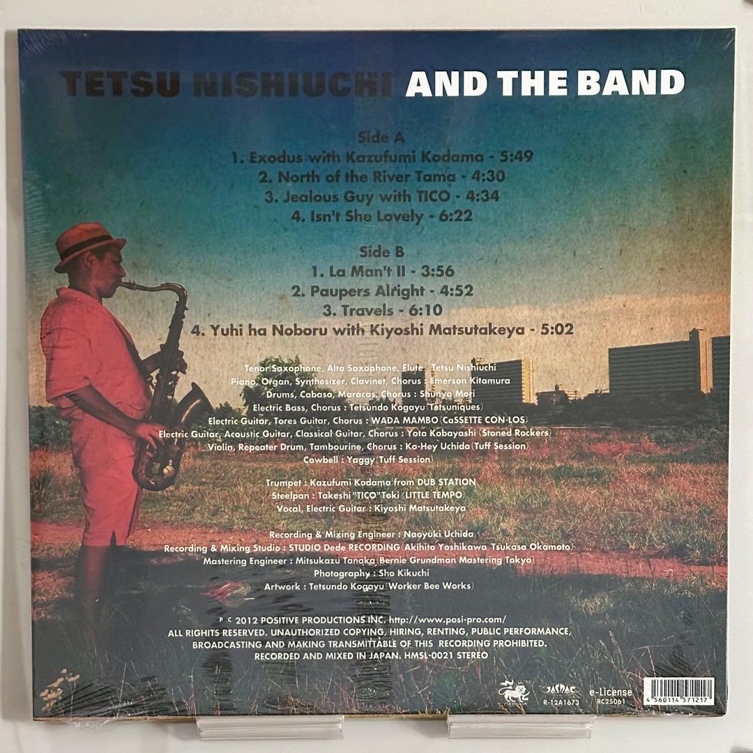 TETSU NISHIUCHI AND THE BAND レコード